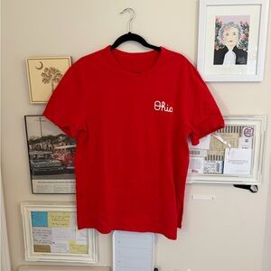 Lululemon Large Ohio Red Men's T-Shirt